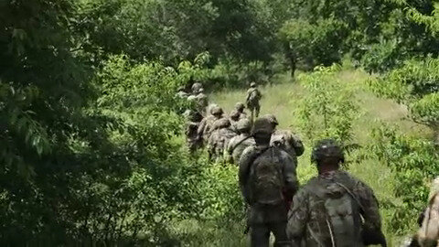 B-Roll: 1st Cavalry Division Soldiers Conduct Live-Fire Event at Bemowo Piskie Training Area