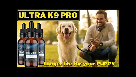 Ultra K9 Pro - Ultra K9 Pro Reviews - Longer life for your PUPPY