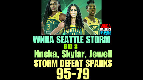 WNBAB #40 Ogwumike scores season-high 26, Storm beat Sparks 95-79