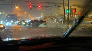 Storm driving from NJ to NY