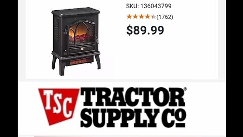 Tractor Supply Infrared Heater REVIEW [Low End $89.99]