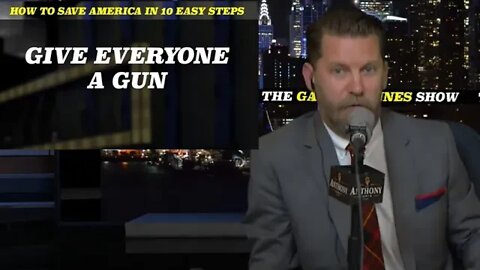 Gavin McInnes on How to Save America in 10 Easy Steps