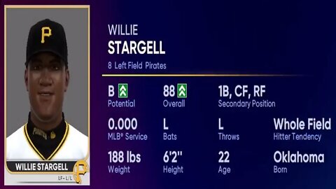 How To Create Willie Stargell MLB The Show 22