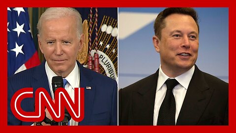 Hear Biden's response to question about Elon Musk and the Twitter acquisition