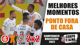 INTERNACIONAL 2 X 2 CORINTHIANS | MELHORES MOMENTOS | 6ª RODADA