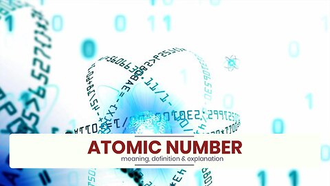 What is ATOMIC NUMBER?