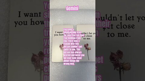 Gemini Love Messages#gemini tarot #gemini horoscope
