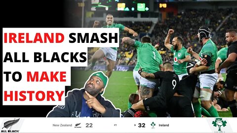 All Blacks vs Ireland: Test No 3 Review. Ireland win Test Series