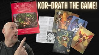 Kor Drath: Mayhem in the Myrmador Mountains Game Module debut!