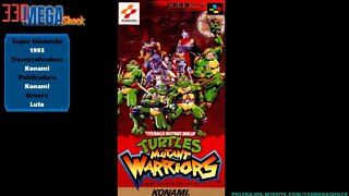 Jogo Completo 4 : Teenage Mutant Ninja Turtles Tournament Fighters (Super Nintendo)