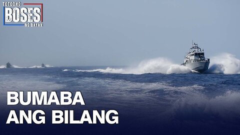 Bilang ng Chinese vessels sa West Philippine Sea, bumaba