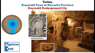 Kaymakli Underground City (Part 1/2) : Circular Stones = Stone Door?