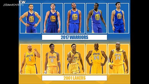 WHO WINS BETWEEN THE 2001 LAKERS OR THE 2017 WARRIORS?