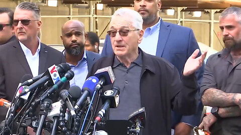 Biden Campaign Holds Wild Presser Outside Trump Trial, With Special Guest… Robert De Niro?