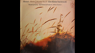 Mozart- Piano Concerto 21, Serenade For Strings - Virtuosi Of England (1972) [Complete LP]