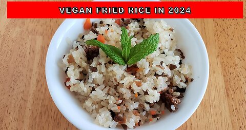🌱Ultimate Vegan Fried Rice Delight! Quick & Tasty Recipe for 2024 | Plant-Based Perfection!