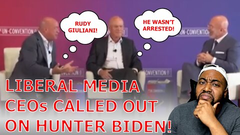 CNN & MSNBC CEOs CALLED OUT & CONFRONTED To Their Faces On Refusing To Cover The Hunter Biden Story