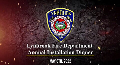 Lynbrook Fire Department Annual Department Installation Dinner