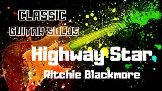 Highway Star-Deep Purple-Guitar Solo (Score/Tab/Patch)