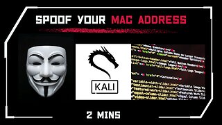 Spoof your MAC ADDRESS