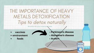 WHY HEAVY METALS DETOXIFICATION IS IMPORTANT