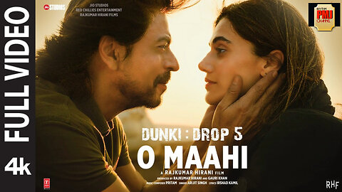 Dunki: O Maahi | Shah Rukh Khan | Taapsee Pannu | Pritam | Arijit Singh | Irshad Kamil