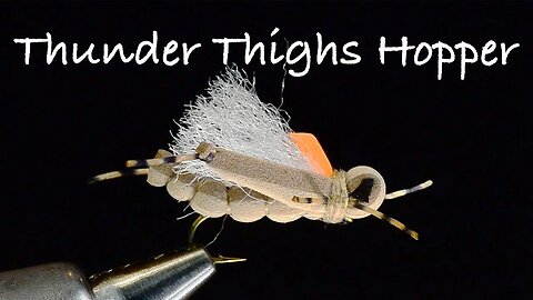 Thunder Thighs Hopper Fly Tying Instructions - Tied by Charlie Craven