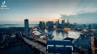 Timelapse From The Singapore Flyer