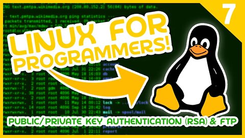 Linux for Programmers #7 - Public/Private Key Authentication (RSA) & FTP