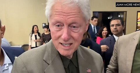 Reporter Confronts Bill Clinton Point Blank About His Alleged Connections to Jeffrey Epstein