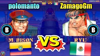 Street Fighter II': Champion Edition (polomanto Vs. ZamagoGm) [Ecuador Vs. Mexico]