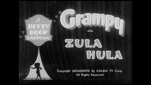 Betty Boop - Zula Hula (1937)