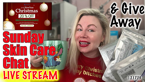 Live Sunday Skin Care Chat, Acecoosm Christmas Sale & GIVEAWAY! Code Jessica10 saves you 20%