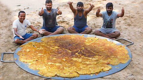 Indian Street Food, The Biggest Omelette for $5 only