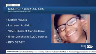 MISSING: Mariah Frausto, 17