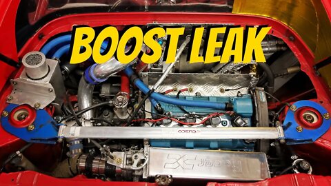 Chasing a Boost Leak in a Toyota MR2