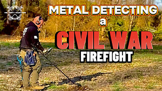 Metal Detecting a Civil War firefight, and the relics that tell the story