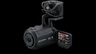 Cross kick Studio Films Zoom Q8 video camera