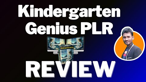 Kindergarten Genius PLR Review