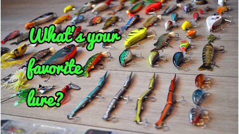 What's your favorite lure? How do you fish it? Let's talk confidence lures.
