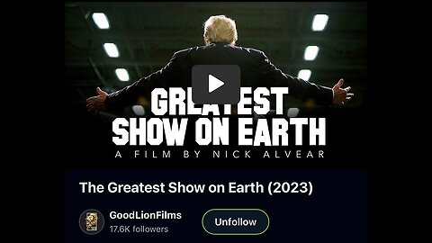 The Greatest Show on Earth (2023) GoodLionFilms