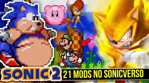 27 SONICs no Sonicverso no Sonic 2 😱| Rk Play