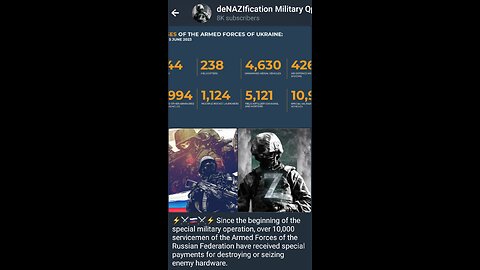 SPECIAL MILITARY OPERATION A FULL SUCCESS - deNAZIficationMilitaryQperationZ