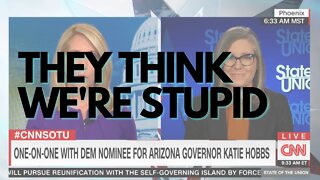 Katie Hobbs Gaslights CNN Audience