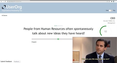 Co-worker Review Demo - UserOrg | Build Better Workplaces