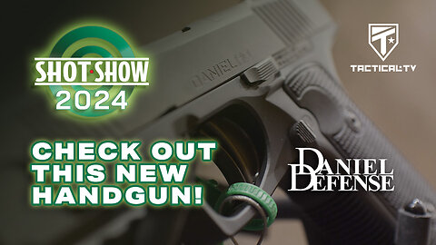 Their FIRST ever 9mm HANDGUN, the DANIEL H9! | Daniel Defense | Shot Show 2024