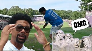 ESPN's Jalen Rose is on the Mt Rushmore of WORST golfers EVER after EMBARRASSING video goes viral!
