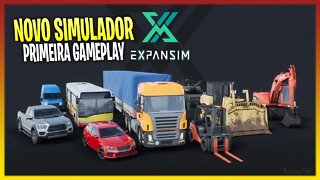 NOVO SIMULADOR FOCADO EM VEÍCULOS EXPANSIM PRIMEIRA GAMEPLAY