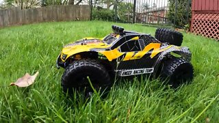 Unboxing: DEERC 9201E 1:12 Large Remote Control Truck with Lights, Fast Short Course RC Car