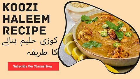 How to make Haleem recipe